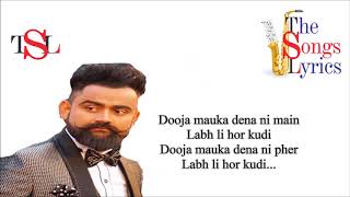 Trending Nakhra - Lyrics - Amrit Maan