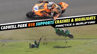 Cadwell Park Crashes & Highlights, British Superbike Supports (BSB), Practice & Qualifying, 2024