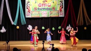 Vani Paraku Kuchupudi Dance - Tact Ugadi Celebration -2016