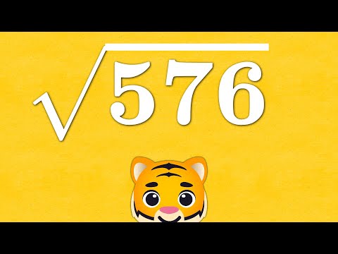 What is 576 square rooted?