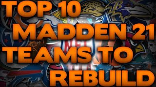 These Are The Top 10 Franchise Teams To Rebuild In Madden 21!