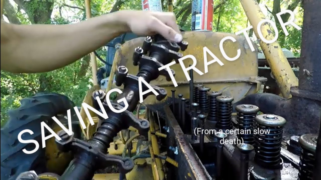 How To Fix A Tractor That Has A Stuck Clutch And Engine - YouTube