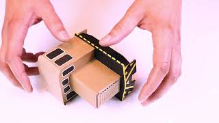 Making Piko Gleisreinigungslok | Cardboard Train Modeles at Home,