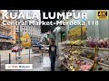 [4K 60fps HDR] KUALA LUMPUR | Central Market - Merdeka 118 Tower streets walk | April 2024 - MWT