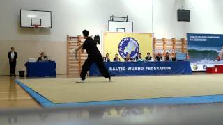 Baltic Wushu Championship 2015 - Riga - Daoshu - Besha Saied (1st)