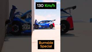 Burnside American car at max 130km/h crash test #shortsviral #shorts #crash #car #crashtest #beamng