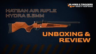 Hatsan Air Rifle Hydra Unboxing \u0026 Review