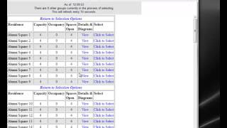 Page 4: Housing Selection System Demo