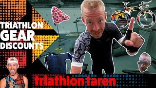 Triathlon Taren TEAM TRAINIAC exclusive discounts on TRIATHLON GEAR