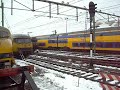 traxx nmbs 2832 benelux vertrekt van roosendaal 25 december 2009