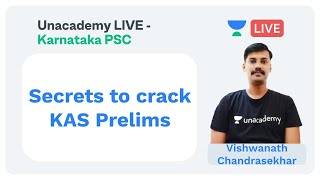 Secrets to crack KAS Prelims by Vishwanath Chandrasekhar Dodamani