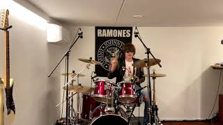 Ramones - We're a Happy Family Drum Cover