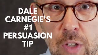 Dale Carnegie's #1 Persuasion Tip: Altercasting