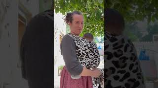 סקירת מנשא אורבן בייבי רפ - מנשא אלסטי ארוך Review on Urban Baby Wraps - Stretchy Wrap