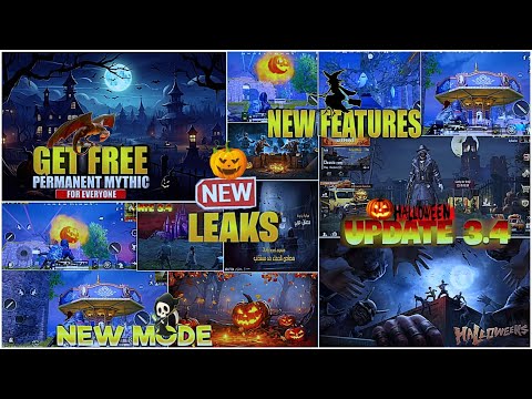 OMG 3.4 UPDATE is here. New Werewolf vs. Vampire Halloween mode. All features are here. PUBGM/BGMI