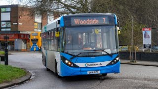 Buses in Bedford 9th December 2024