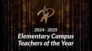 2025 Prosper ISD Elementary Campus Teachers of the Year