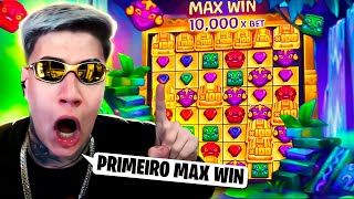 PEGUEI MEU PRIMEIRO MAX WIN EM LIVE NA BANCA PESSOAL