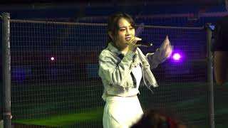 20210918 富邦 vs Rakuten - 辣酷甜趴賽後歌曲表演 - 無色憂傷/talking/天淵之別 - 若潼