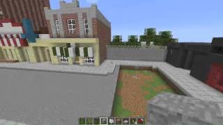 Hill Valley 1955 in MineCraft Part 1 NOT FINISHED