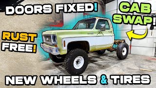 1973 Chevy Project! TEAR DOWN, Cab Swap, Rust Treatment, Sheet metal repair and MORE.