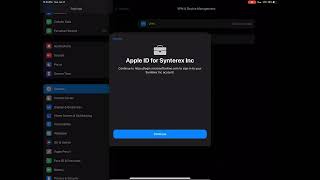 Demo of Apple's Account-Driven User Enrollment User Experience