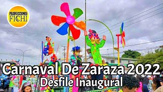 Carnaval de Zaraza 2022. Desfile Inaugural