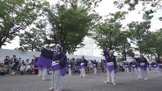 原宿表参道元氣祭スーパーよさこい2022上總組（NHK前ストリート2 20220827）a7III