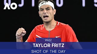 AI Shot of the Day - Taylor Fritz | Australian Open 2022 Day 8 Presented by Infosys