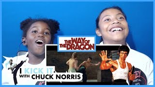 Bruce Lee vs Chuck Norris  - Orange and White Belt REACTION!