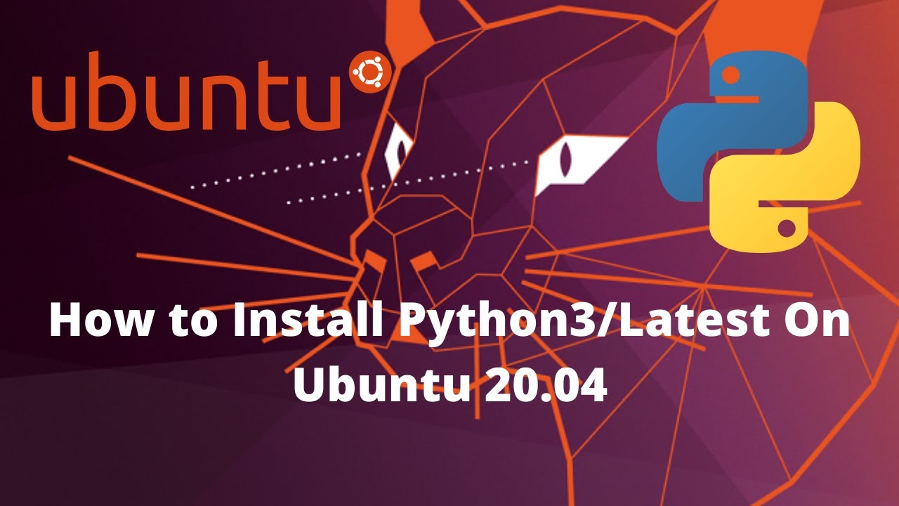 How To Install Python3.9 In Ubuntu 20.04 LTS - YouTube