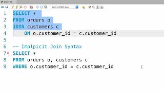 22 - Implicit Join Syntax