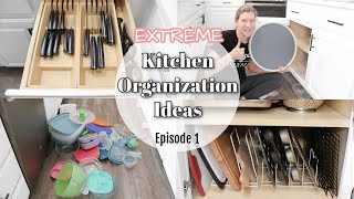 *NEW* KITCHEN ORGANIZATION EPISODE 1 | DOLLAR TREE AND IKEA IDEAS | CLEAN AND ORGANIZE WITH ME 2021