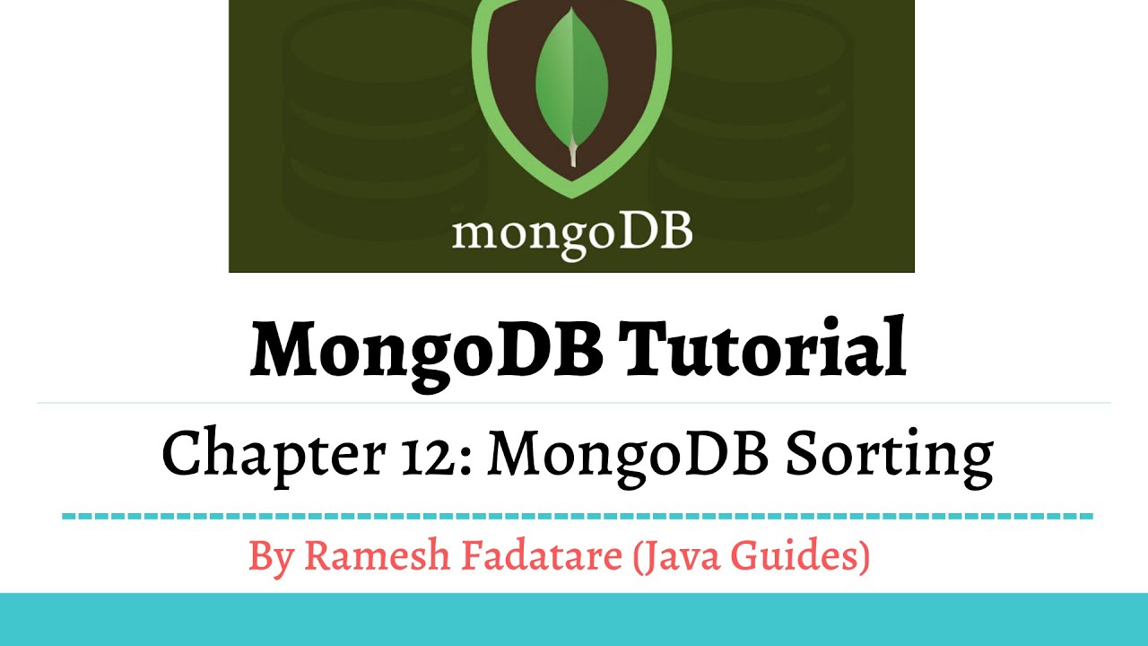 Mongodb Tutorial 12 Mongodb Sorting Youtube