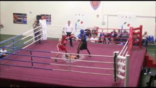 Finale torneo regionale esordienti senior di boxe - Peso 69 kg