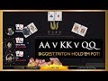 AA v KK v QQ in Huge US$ 1.24m Short Deck Pot! | Triton Poker 2018 Cash Game