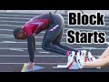 How to Use Starting Blocks | Become a Better Sprinter