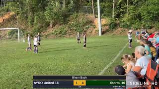 Storm '16 vs. AYSO United 16 (2024.09.29)