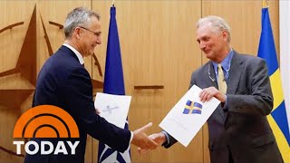 Finland, Sweden Submit Bids To Join NATO, Despite Russia’s Threats