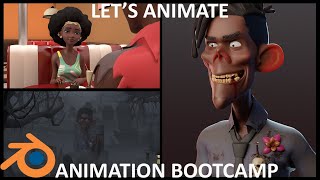 Blender Animation Bootcamp:(Shot 1) Layout