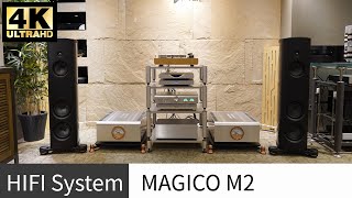 매지코의 신형 스피커 MAGICO M2 입고 시연동영상 입니다. Dan DAgostino(단다고스티노) Progression 프리앰프 파워앰프 LINN KLIMAX DS LP12