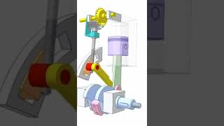 Webco Turbo Steering |  mechanical principles | 3d printer mechanical principles #shorts #3d #viral