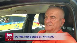 Egyre kevesebb a taxis