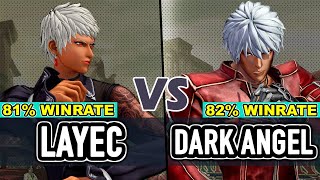 KOF XV ▰ LAYEC (Vice/Goenitz/O.Chris) vs DARK ANGEL (K'/Kukri/O.Chris)