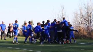 Men's Soccer Celebrates UMAC Tournament Title