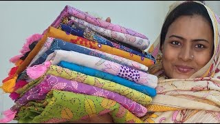 হাতের কাজের সুতি ওড়না || বড় নামাজি ওড়না ||  Haterkajer orna design or price || Ar_unique