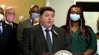 Gov. JB Pritzker joins other Illinois leaders to respond to overturn of Roe v. Wade