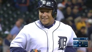 CLE@DET: Cabrera's five RBIs power offense in win