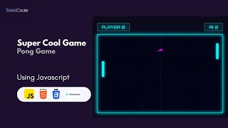 I Built a Cyber Pong Game Using HTML, CSS & JS – No Frameworks! #coding #python #javascript