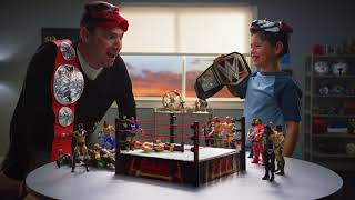 WWE Action Figures, Rings, Titles, and Masks 2018 Commercial | WWE | Mattel Action!